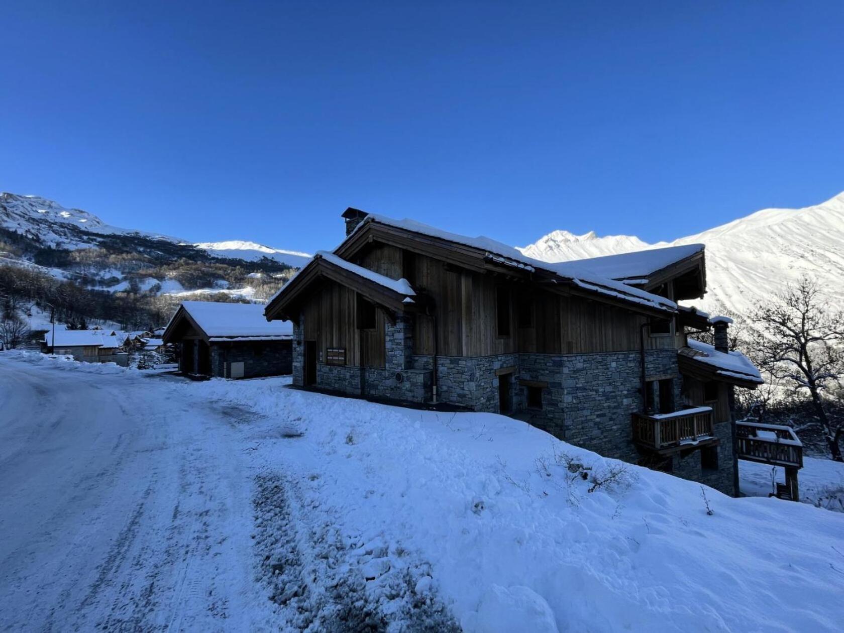 Les Chalets Du Cheval Noir - Appartement Neuf 4 Pieces 8 Personnes Avec Vue La Vallee Mae-2174 Saint-Martin-de-Belleville Exterior foto